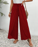 Miriam – Miriam – Weites Bein hoher Taille Hose mit entspannter Passform