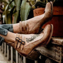 Ingrid – Stylische Schnallenabsatz Sandalen mit rutschfeste Sohle und schlankes Entwerfen