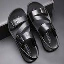 Noah – Offener Spitze Flache Sandalen mit Verstellbare Schnalle und rutschfeste Sohle