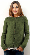 Luna – Eleganter Rundhals-Strickpullover