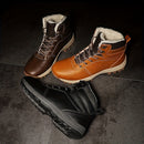 Bastian - Vintage Fell gefütterte Stiefel mit rutschfester Sohle und gepolsterter Innensohle für Komfort