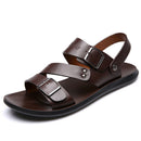 Noah – Offener Spitze Flache Sandalen mit Verstellbare Schnalle und rutschfeste Sohle