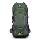 AdventurePro – Großer 60-Liter-Outdoor-Rucksack mit mehreren Taschen und Hüfttasche