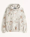 Maximus - Langärmelig Camouflage Muster Kapuzenpulli Mit Taschen