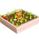 GrowGarden – Buntes Gemüsespielzeug Gartenspielset mit realistischem Gemüse für Kinder