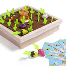 GrowGarden – Buntes Gemüsespielzeug Gartenspielset mit realistischem Gemüse für Kinder