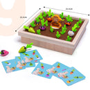 GrowGarden – Buntes Gemüsespielzeug Gartenspielset mit realistischem Gemüse für Kinder