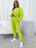 Clara - Langärmelig Top Und Hosen Zweiteiliges Set