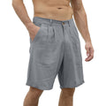 Hans - Lässige Shorts mit elastischem Knopf in der Taille und lockerer Passform