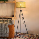 Rattan Stativ Stehleuchte