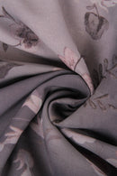 Ella – Elegantes Midikleid Mit Blumenmuster Und V Ausschnitt
