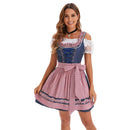 Frieda – Stylisches Oktoberfestkleid mit Schürze und verstellbarer Taille