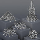 FocusSphere - Magnetische Kugeln Set Kreative und entspannende Stressabbau Spielzeug mit sphärischen Veränderungen