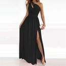 Zella - Lässiges schulterfreies Kleid mit hochgeschnittener Taille und Rüschen