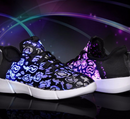 Zubair – Stylische USB Lade LED Leucht Sneaker mit rutschfester Sohle