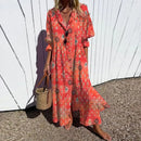 Olivia – Stilvolles Maxikleid Mit V Ausschnitt