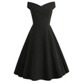 Selina – Modisches Schulterfrei Midikleid für einen eleganten Look