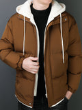 Felix - Langärmelig Kapuzenpuffer Jacke Mit Kordelzug
