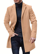 Carl - Langärmelig Reverskragen Trenchcoat Mit Schaltflächen
