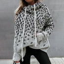 Leona – Eleganter Pullover Mit Leopardenmuster Und Langen Ärmeln