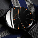 Anton – Einzigartige rundem Zifferblatt Uhr mit  verstellbarem Armband