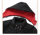 Anton - Warme Langärmelig Kapuze Jacke Mit Taschen