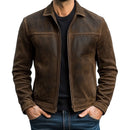 Arman - Bequeme Langarmjacke mit Reißverschluss und Taschen