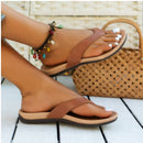 Rehanna - Bequeme Slipper mit flacher und rutschfester Sohle