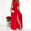 Zella - Lässiges schulterfreies Kleid mit hochgeschnittener Taille und Rüschen