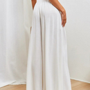 Frieda – Locker geschnittene Hose mit weitem Bein und Kordelzug in der Taille