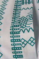 Nora - Entspanntes Kleid Mit V Ausschnitt Und Kurzen Ärmeln