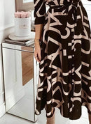 Ellie – Zeitloses Maxikleid Mit V Ausschnitt