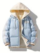 Freya - Langärmelige Reißverschluss Kapuze Pufferjacke Mit Taschen