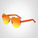 Elina – Herzförmige Sonnenbrille mit Farbverlauf und UV Schutz