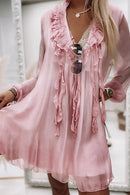 Grace – Modisches Patchwork Kleid in Knielänge