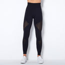 Isabel – Atmungsaktive Leggings mit hoher Taille und Streifen für Komfort und Stil