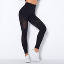 Isabel – Atmungsaktive Leggings mit hoher Taille und Streifen für Komfort und Stil