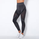 Isabel – Atmungsaktive Leggings mit hoher Taille und Streifen für Komfort und Stil
