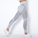 Isabel – Atmungsaktive Leggings mit hoher Taille und Streifen für Komfort und Stil