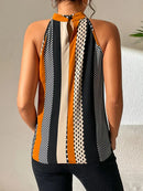 Leah - Retro Elegance Ärmelloses Cami-Top