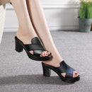 Hedda – Stylische Hoher Absatz Sandalen mit rutschfester Sohle und gepolstertem Fußbett