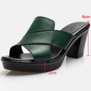 Hedda – Stylische Hoher Absatz Sandalen mit rutschfester Sohle und gepolstertem Fußbett