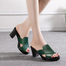 Hedda – Stylische Hoher Absatz Sandalen mit rutschfester Sohle und gepolstertem Fußbett