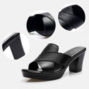 Hedda – Stylische Hoher Absatz Sandalen mit rutschfester Sohle und gepolstertem Fußbett