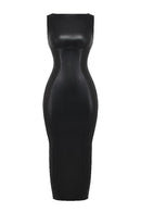 Anna - Ärmellos Schlanke Passform Lang Maxikleid