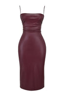 Sophia - Ärmellos Mittlere Länge Kleid Mit Rückenfreie Riemen