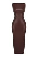 Anna - Ärmellos Schlanke Passform Lang Maxikleid