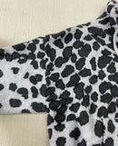 Leona – Eleganter Pullover Mit Leopardenmuster Und Langen Ärmeln