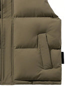 Otto - Warm Ärmellos Puffer Strickjacke Mit Taschen