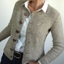 Mila – Elegante Strickjacke Mit Langen Ärmeln Und Rundhalsausschnitt